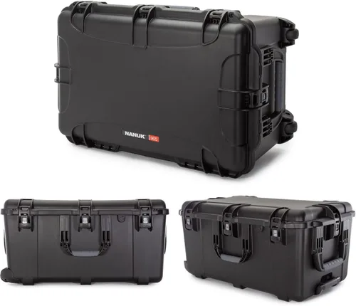 Vista 2 de Nanuk 965 Estuche rígido impermeable con ruedas - Vacío - Negro (965-0001)