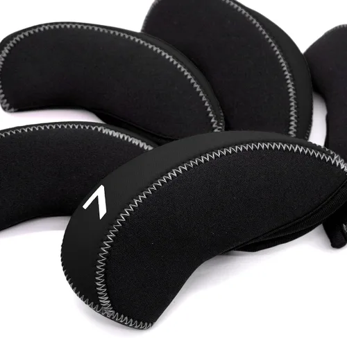 Vista 3 de Fundas de Hierro de Golf para Palos de Golf Juego de Fundas de Hierro de Golf de Neopreno 11pcs/10pcs Fundas para Cabezas de Hierro de Golf Fundas