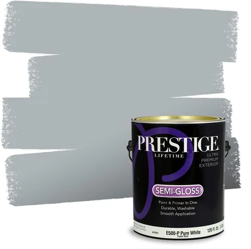 Vista 44 de Prestige Paints - 2 en 1, pintura base y pintura de exterior, E100-N-SW6988