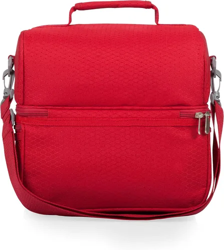 Vista 110 de PICNIC TIME NCAA Nebraska Cornhuskers Pranzo - Lonchera aislada con juego de pícnic, bolsa enfriadora para el almuerzo