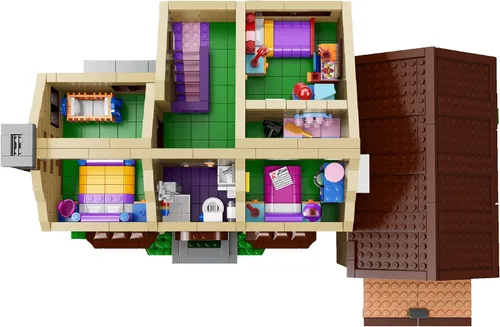 Vista 8 de LEGO Los Simpson 71006 La Casa de Los Simpson