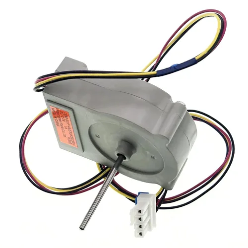 Vista 5 de EAU63923601 ODM-001F-4A Motor del ventilador del condensador del refrigerador Motor DC apto para refrigerador LG Haier, reemplaza AP6317195