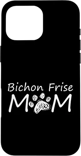 Vista 19 de iPhone 16 Bichon Frise Mom Owner Breed Dog Mommy Puppy Mother Mama Case