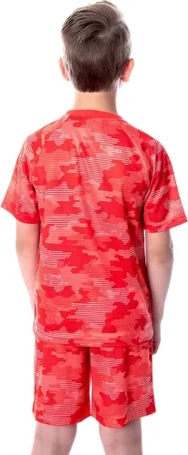 Vista 2 de DC Comics Justice League Digital Camo The Flash 2 PC pijama conjunto