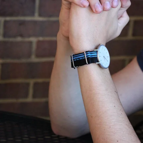 Vista 2 de Clockwork Synergy - Pulseras para relojes de muñeca de nylon, clásicas