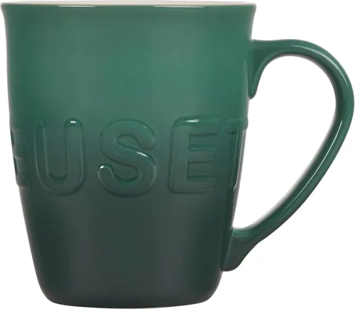 Vista 4 de Le Creuset - Taza de cerámica extra grande de 20 onzas con logo, alcachofa