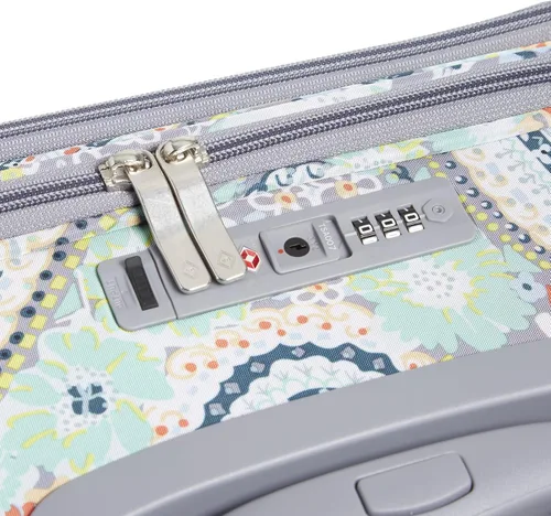 Vista 5 de Vera Bradley Softside - Bolsa de trabajo rodante para mujer, Cachemira Citrus