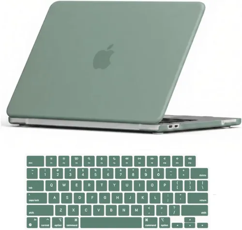 Vista 75 de Se7enline Funda para MacBook Neo de 13 pulgadas modelo A3404 2026, verde