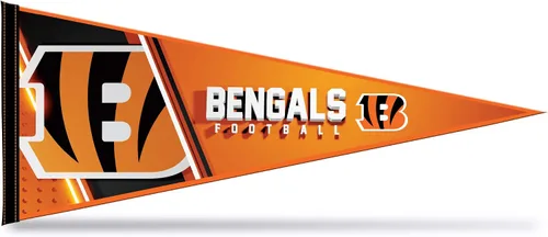 Vista 20 de Rico Industries NFL Football Primary 12" x 30" Felt Wall Décor Pennant - Great for Home/Bed Room/Man Cave Décor