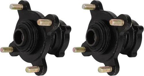 Vista 8 de Cubo de rueda de kart, 4 pernos delanteros de disco de freno de montaje para Go Karts ATV de 110 cc-200 cc