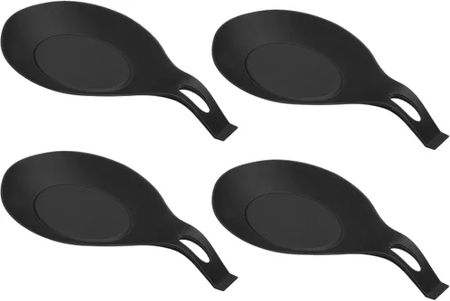 Vista 15 de uxcell Soporte de cuchara de silicona, 7.68 x 3.74 pulgadas, resistente al calor, soporte para utensilios de cocina, espátula, soporte para cucharón