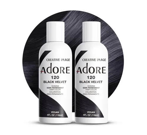 Vista 89 de Adore Tinte semipermanente verde para el cabello, vegano y sin crueldad, 4 onzas líquidas, 163 Green Apple (paquete de 1)