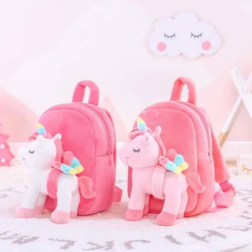 Vista 9 de Lazada - Mochila para niñas pequeñas, bolsa esponjosa para niñas