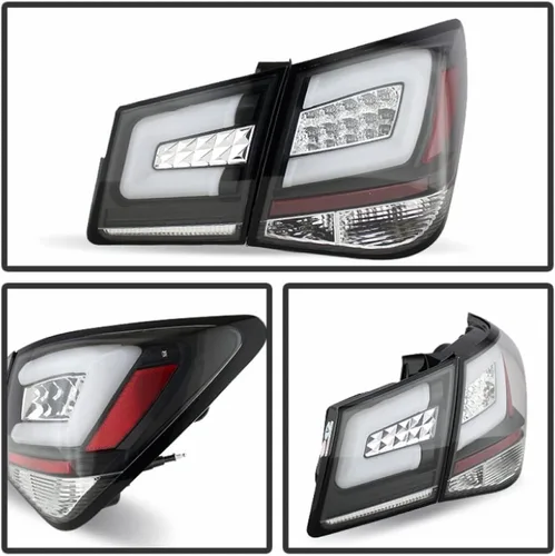 Vista 2 de Spyder para Chevy Cruze 2011-2015 Luces traseras LED par barras de luz negras 5076595