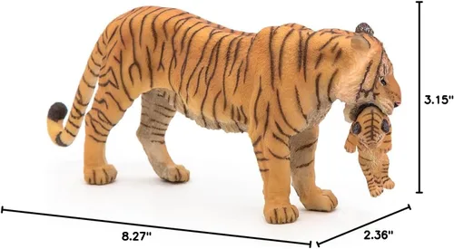 Vista 11 de Papo Juego de figuras de juguete de Tigresa con Cub