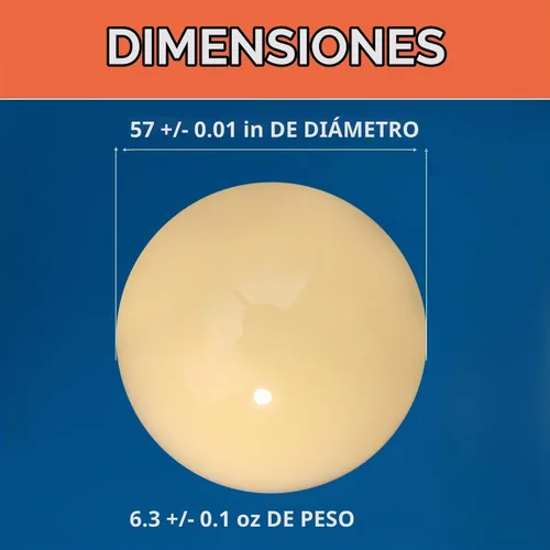 Vista 2 de GSE 2-1/4" Magnetic Pool Cue Ball for Coin Operated Billiard Pool Tables 1-Paquete