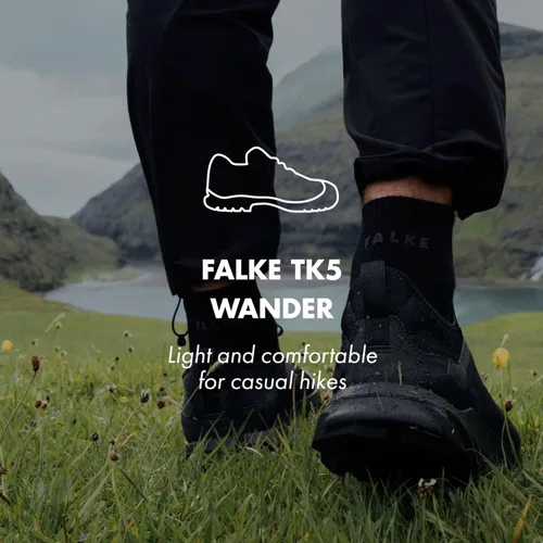 Vista 7 de FALKE Calcetines de senderismo TK5 Wander para mujer, 1 par