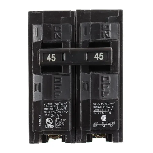 Vista 32 de Disyuntor Q220 tipo QP de doble polo de 20 amperios