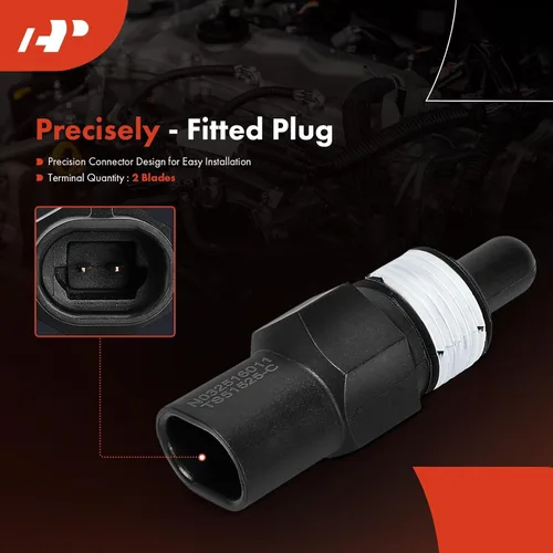 Vista 3 de A-Premium Sensor de temperatura del refrigerante del motor [2 cuchillas] compatible con entrada Detroit Diesel Series 60 for Detroit Diesel Series