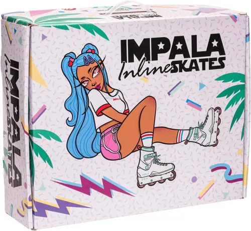 Vista 6 de Impala Lightspeed - Patín en línea - Hilo de hadas (talla de mujer 11 / talla 9 de hombre)