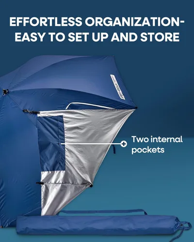 Vista 7 de Sport-Brella Premiere XL UPF 50+ Refugio Paraguas para Protección contra el Sol y la Lluvia