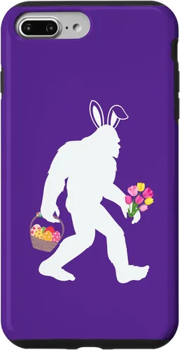 Vista 9 de Funda para iPhone 15 Easter Bigfoot Yeti Funny Sasquatch Egg Scavenger