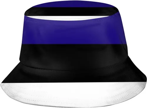 Vista 19 de Lindos sombreros de pescador de bandera plegable patriótico a la moda, gorra de pescador para viajes de verano al aire libre para adultos, mujeres