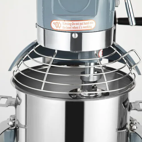Vista 5 de Towallmark - Mezclador comercial de 15 cuartos de galón, mezclador comercial de alimentos de 600 W, 3 velocidades ajustables 130/233/415 rpm