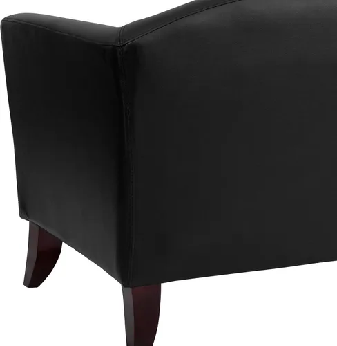 Vista 7 de Flash Furniture Silla Hercules LeatherSoft, color negro
