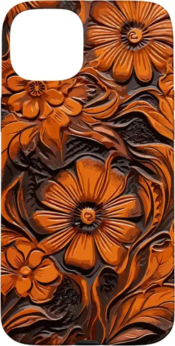 Vista 9 de Funda floral con herramientas para iPhone 16 Western & Cowgirl