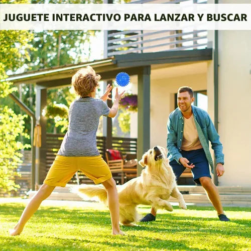 Vista 5 de petizer Paquete de 3 bolas chirriantes de juguete para perros de 2.5 pulgadas, bolas flotantes para perros, bolas de agua para perros, juguetes