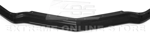Vista 8 de Repuesto para Chevrolet Corvette C8 2020 Divisor de labio inferior de parachoques delantero estilo GM Z51 (plástico ABS, negro brillante)