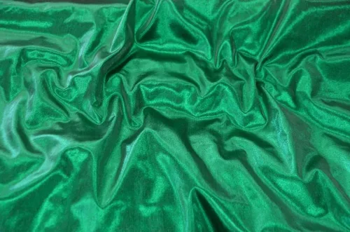 Vista 4 de Lame Tissue - Tela sólida de 45 pulgadas de ancho vendido por The Yard (Aqua)