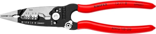 Vista 6 de Knipex - Juego de 5 alicates básicos en rollo de herramientas (9K0080150US)