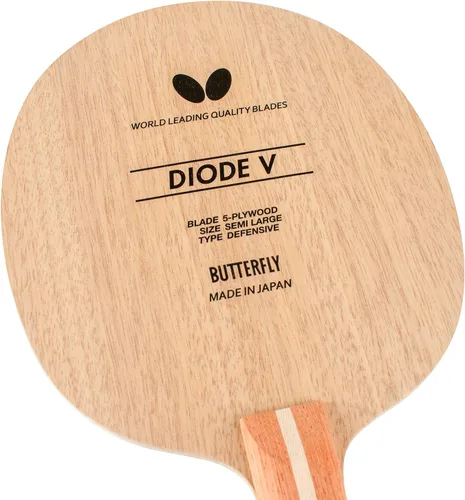 Vista 2 de Butterfly Diode V - Cuchilla de tenis de mesa - Picador de madera/cuchilla defensor moderna - Hoja de diodo V - Hoja de tenis de mesa profesional