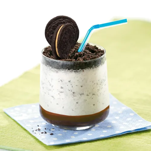 Vista 7 de OREO Galletas de sándwich de chocolate con crema sabor a chips de Java tamaño familiar, 17 onzas