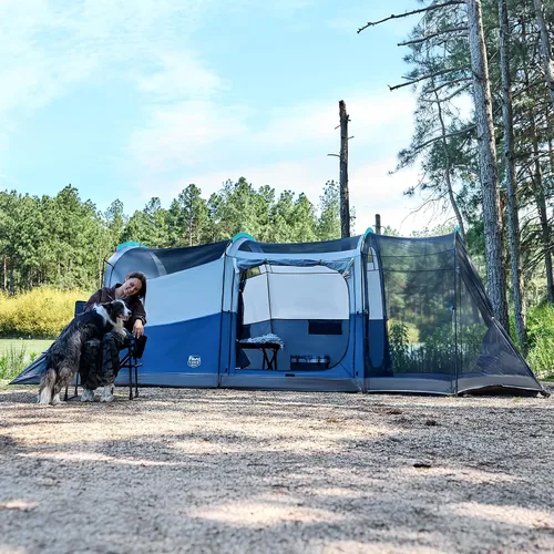 Vista 6 de TIMBER RIDGE 8 Person Family Camping Tent with Screen Porch