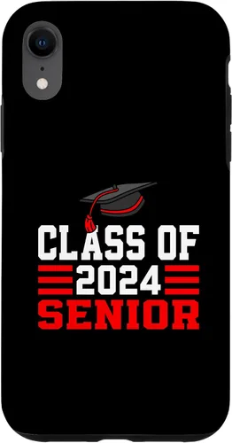Vista 8 de Funda para iPhone 15 Class of 2024 Senior 2024