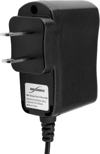 Vista 5 de BoxWave Cargador para MobileDemand xTablet Flex 10A (carga rápida de 10 W, cable incorporado, viaje)