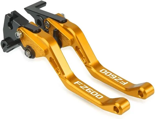 Vista 11 de DOUKI Para Yamaha FZ600 1987 1989 1988 FZ 600 FZ600 Accesorios de motocicleta Palancas de embrague de freno corto Palanca ajustable de aluminio CNC