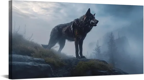 Vista 44 de YONICA Lienzo de pared de animales de la naturaleza, pintura de pared de águila, impresión artística de águila calva voladora impresa en lienzo