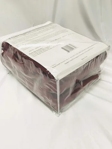 Vista 3 de Therapist's Choice® Juego de sábanas de franela de alta calidad de 3 piezas, para mesas de masaje, incluye sábana encimera, sábana bajera y funda