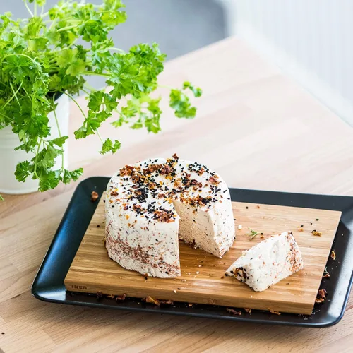 Vista 5 de Browin 411313 Molde para queso ricotta de cuajo lechero 4.3 x 4.3 x 3.3 in, 17.64 oz, blanco