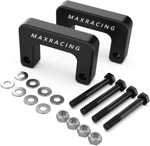 Vista 9 de MAXRACING - Kit de nivelación frontal de 1.5 pulgadas, espaciadores de elevación de puntales, para tracción de 2 y 4 llantas