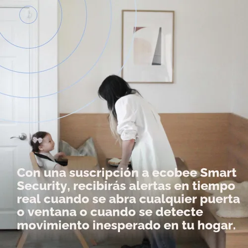 Vista 5 de ecobee Paquete de 2 sensores inteligentes para puertas y ventanas