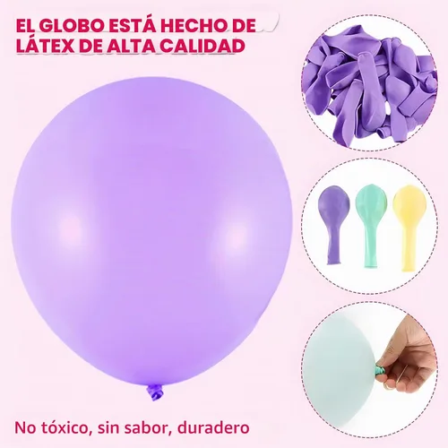 Vista 3 de Netnology Kit de arco de globos de margarita, kit de guirnalda de globos