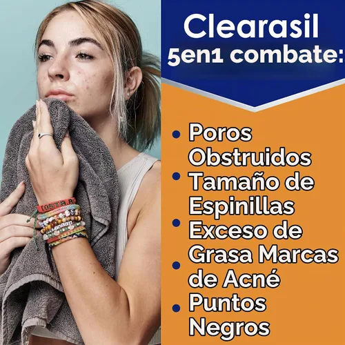 Vista 2 de Pads de acción súper rápida y máxima fuerza Clearasil 90