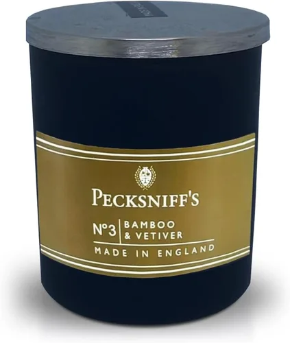 Vista 24 de Pecksniffs - Vela perfumada de ámbar negro y madera Oud 1 mecha, 6.49 onzas