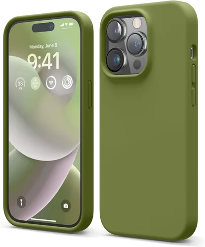Vista 14 de elago Compatible con Funda para iPhone 14 Pro, Funda de Silicona Líquida, Cubierta Protectora de Cuerpo Completo, A Prueba de Golpes, Funda Delgada