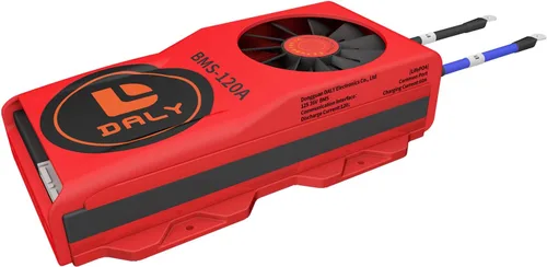 Vista 19 de DALY Programable Smart BMS Lifepo4 12S 36V 30A LiFePO4 Tablero de protección de batería con cables de equilibrio Comunicación UART para convertidor